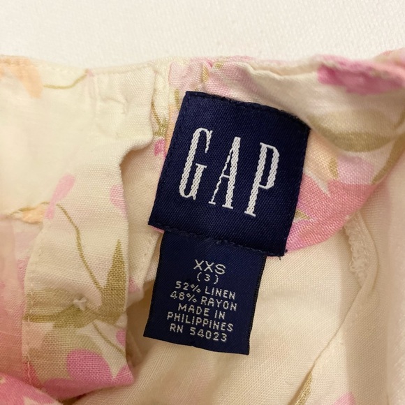 GAP Pink and Cream Floral Dress - Picture 3 of 5